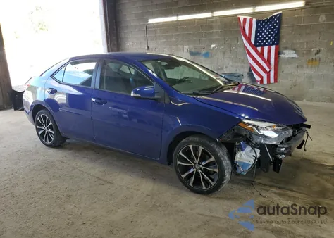 2017 Toyota Corolla L from USA, damaged, VIN 2T1BURHEXHC912718